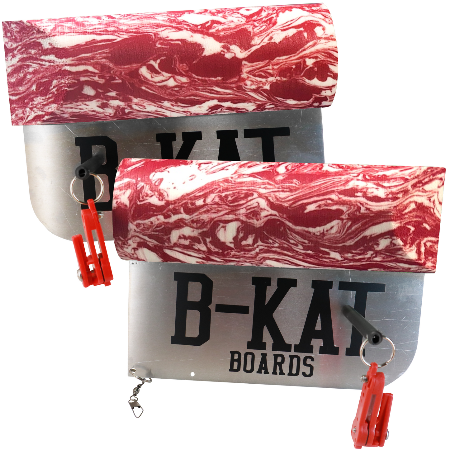 red and white planer board for catfish