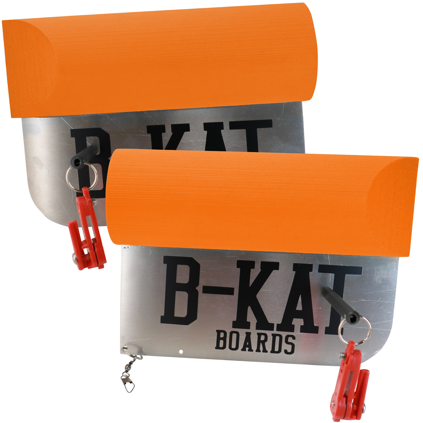 large orange planer board for catfish