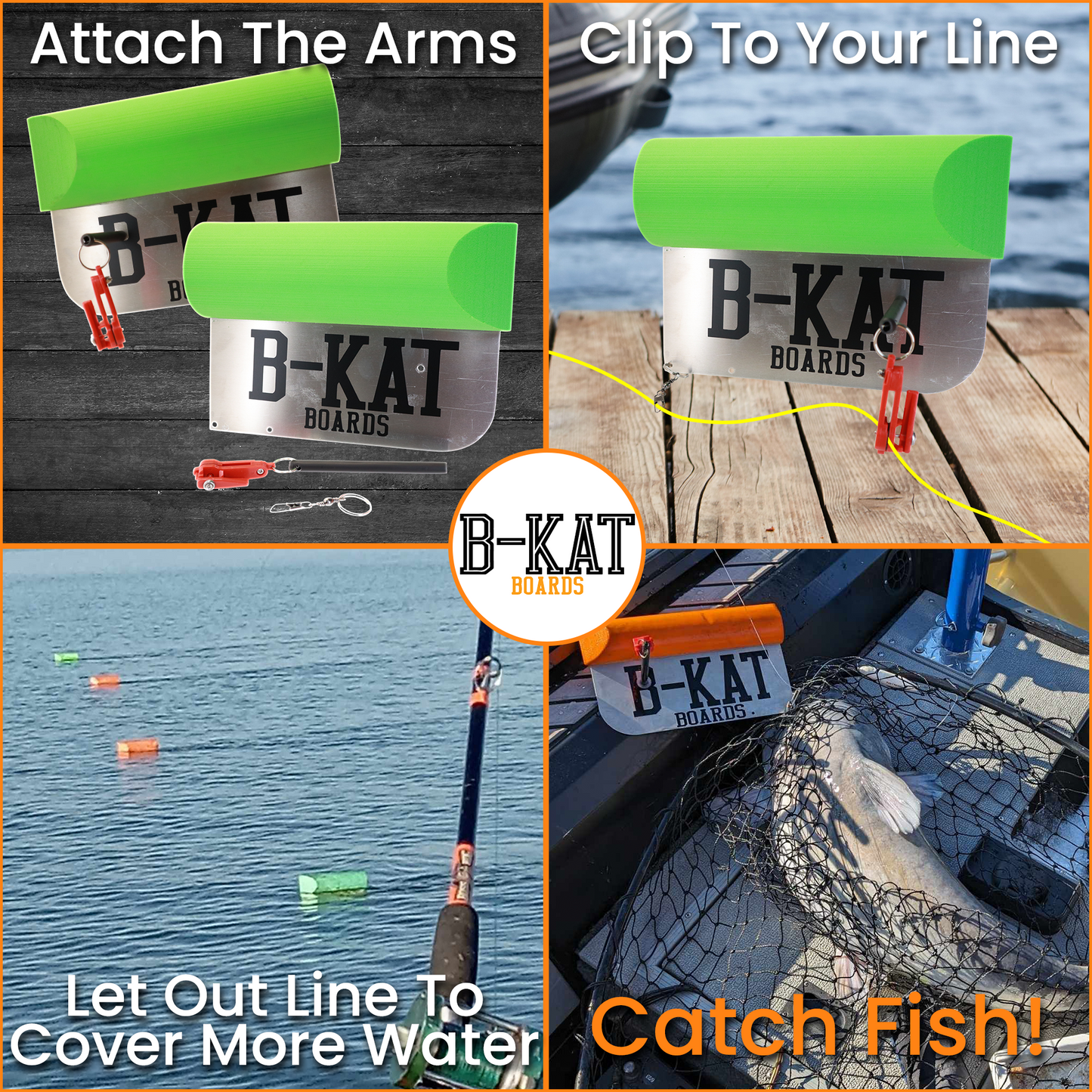 how to use planer boards for catching catfish