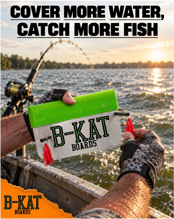 Large Catfish Planer Boards (Set of 2 Boards)