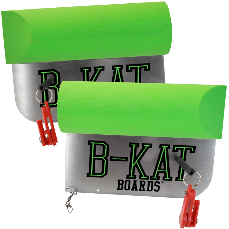 large green catfish planer board Green/Silver