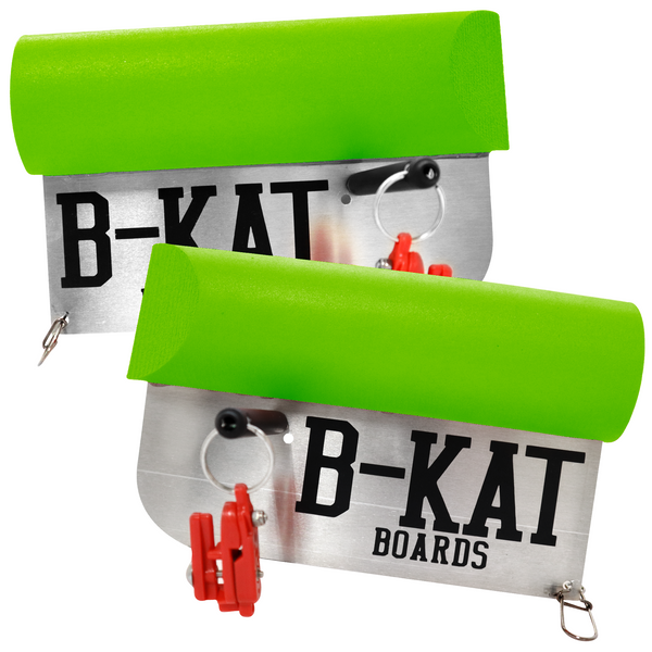green multi-species planer board Green/Silver