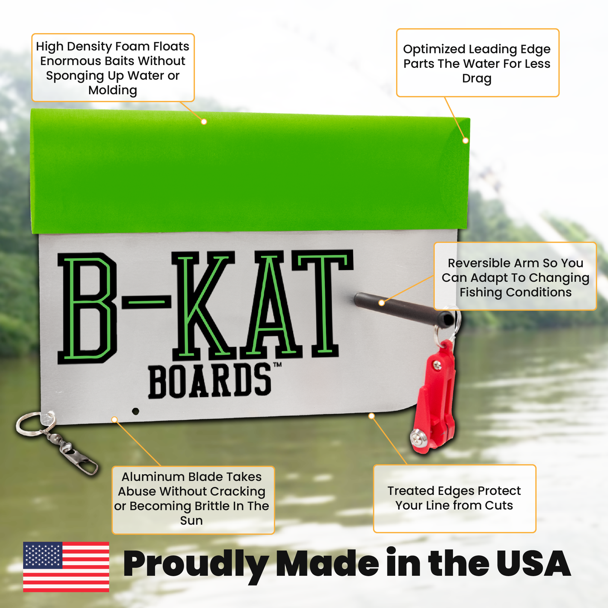 sturdy eva planer board for catfish Always_Display