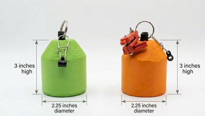 EVA Bobbers for fishing - Small (2 pack)