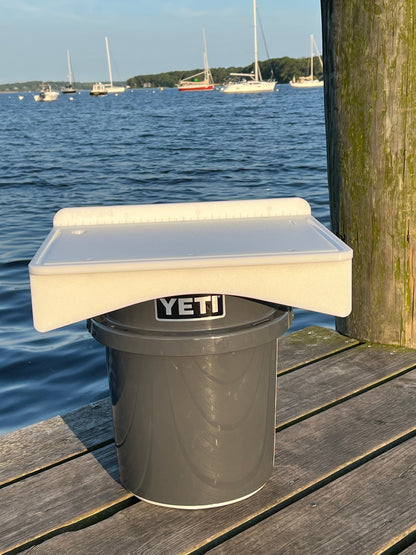 Made in the USA | Premium Single Bucket Raised 18" Fillet Table and Cutting Board